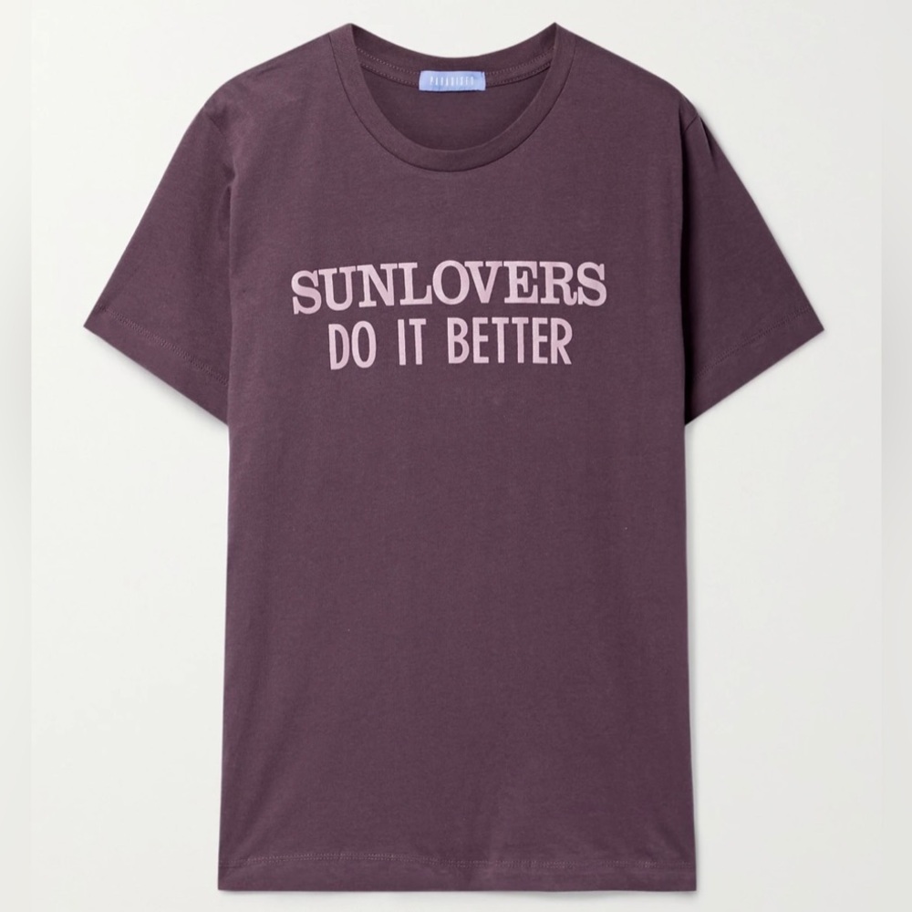 Designer Net-a-Porter Brand Graphic Message T-shirt. Size S. NWT. MSRP $90.